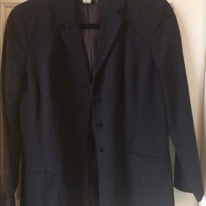 J Crew Woman Blazer Black Petite